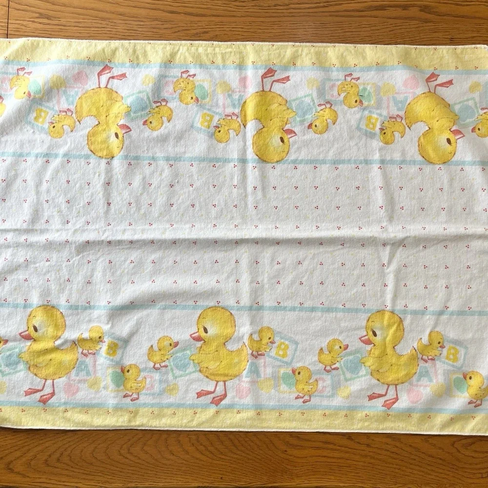 Vintage Baby Receiving Blanket